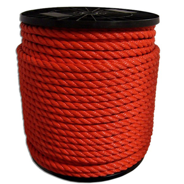 Afbeeldingen van Polyethyleen touw oranje, 200m